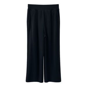 HALARA Elegant Black Wide-Leg Pants